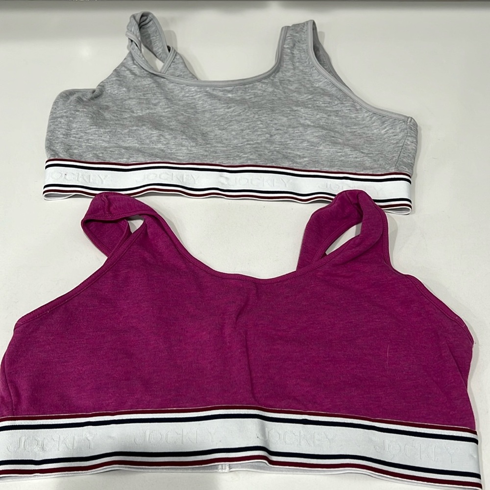 2 Jockey girl sports bra. BOTH for price.